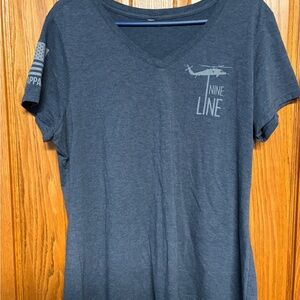 Nine Line Women's Short Sleeve Tee - Blue